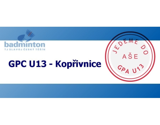Pozvánka na GPC U13 Kopřivnice 2016