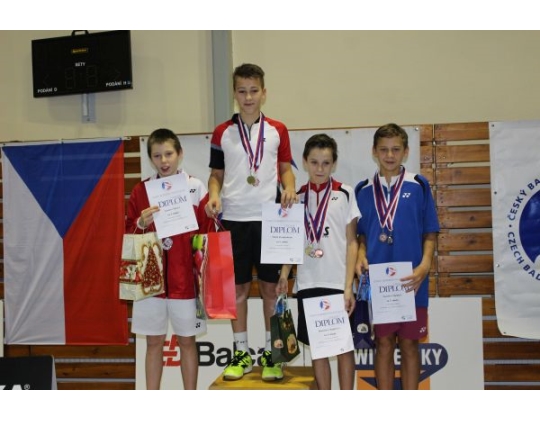 MČR U13 - zlato a bronz pro Matěje Rzeplinského