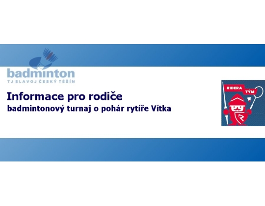 Info pro rodiče březen 2019