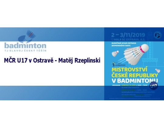 MČR U17 - Ostrava 2019