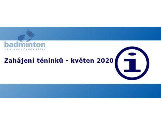 Zahájení tréninků